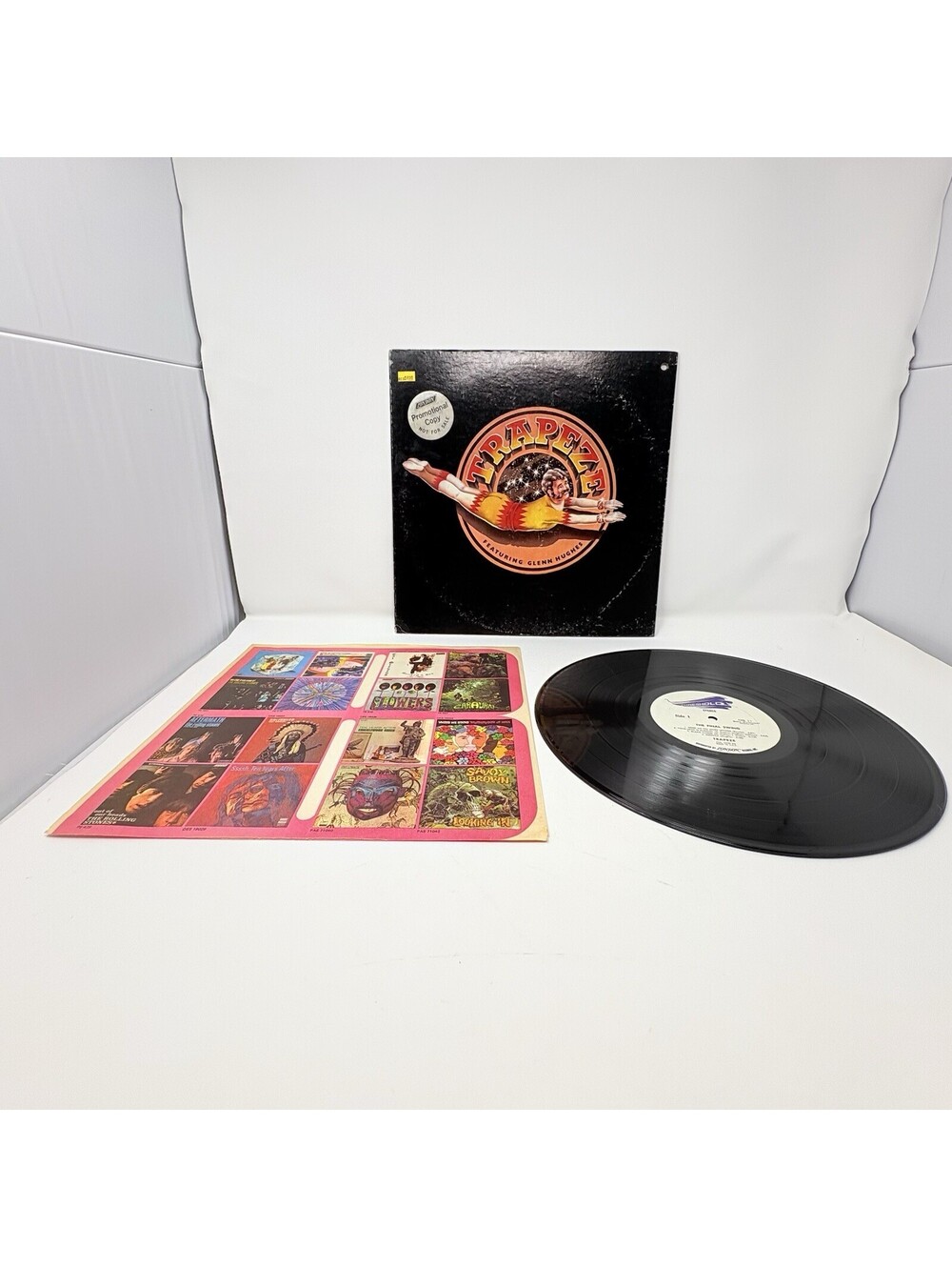1974 Trapeze Featuring Glenn Hughes The Final Swing LP Threshold Records